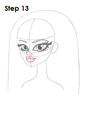 Draw Cleo Monster High 13 Draw Cleo De Nile 13