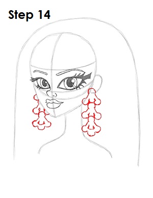 Draw Cleo Monster High 14 Draw Cleo De Nile 14