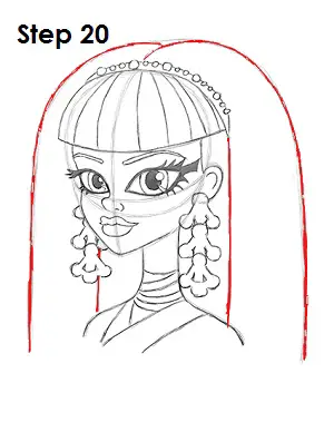 Draw Cleo Monster High 20 Draw Cleo De Nile 20
