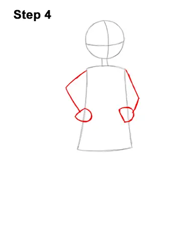 How to Draw Coraline Jones Full Body 4