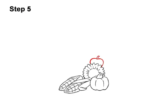 Draw Cartoon Cornucopia 5 How to Draw Cartoon Cornucopia Thanksgiving 5