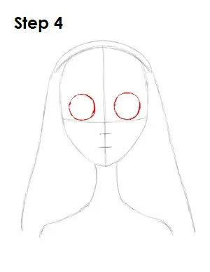 How to Draw Corpse Bride Step 4