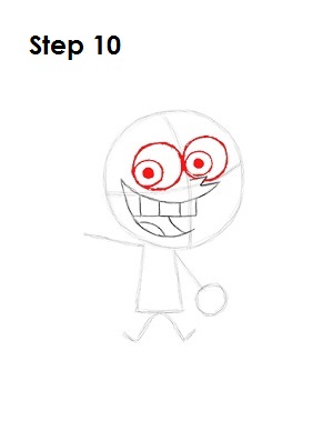 How to Draw Cosmo 10 How to Draw Cosmo Step 10