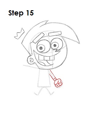 How to Draw Cosmo 15 How to Draw Cosmo Step 15