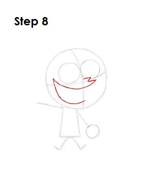 How to Draw Cosmo 8 How to Draw Cosmo Step 8