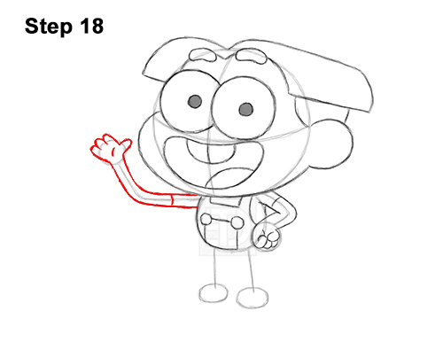 Draw Cricket Green 18 How to Draw Cricket Green Big City Greens 18