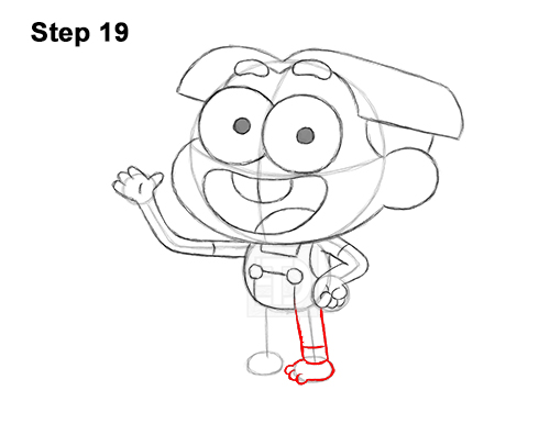 Draw Cricket Green 19 How to Draw Cricket Green Big City Greens 19