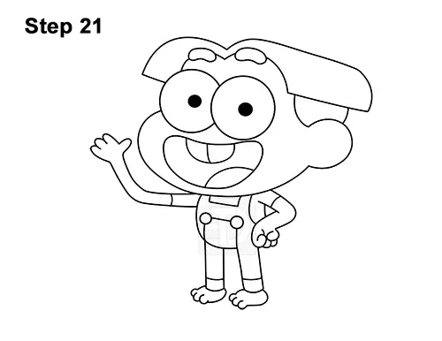 How to Draw Cricket (Big City Greens) VIDEO & Step-by-Step Pictures
