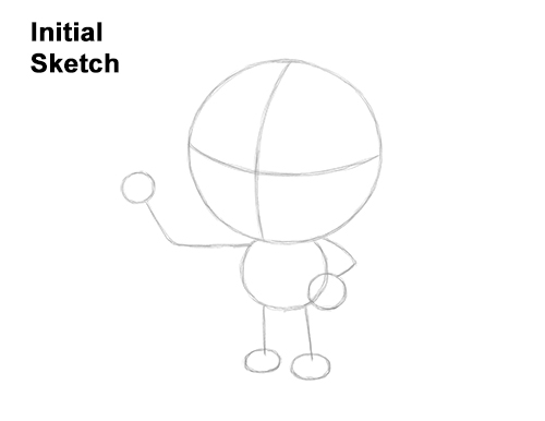 Draw Cricket Green Guidelines How to Draw Cricket Green Big City Greens Guides Lines