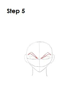 Draw Crow Hogan Step 5