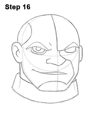 Draw Cyborg 16