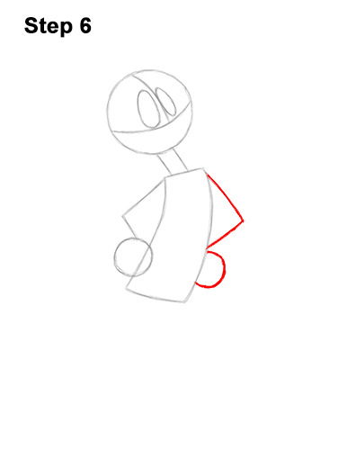 Draw Daffy Duck Full Body 6 How to Draw Daffy Duck Full Body Looney Tunes 6