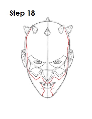 Darth Maul 18 Draw Darth Maul 18