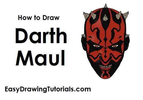 How to Draw Darth Maul