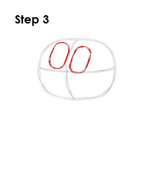 How to Draw Darwin Watterson Step 3