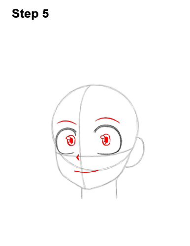 How to Draw Deku Izuku Midoriya Head My Hero Academia 5