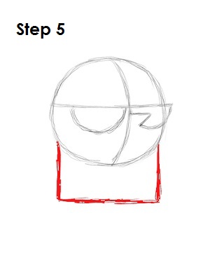 How to Draw Dexter Step 5