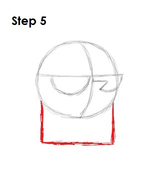 How to Draw Dexter Step 5 How to Draw Dexter Step 5
