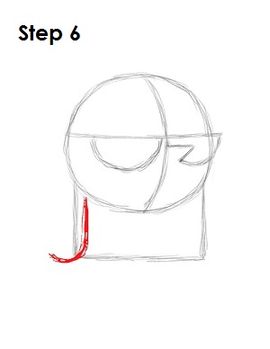 How to Draw Dexter Step 6 How to Draw Dexter Step 6