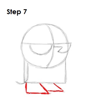 How to Draw Dexter Step 7 How to Draw Dexter Step 7