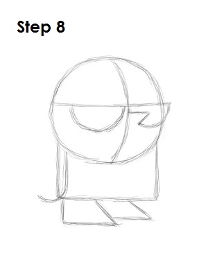 How to Draw Dexter Step 8 How to Draw Dexter Step 8