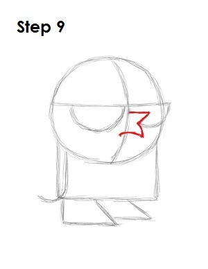 How to Draw Dexter Step 9 How to Draw Dexter Step 9