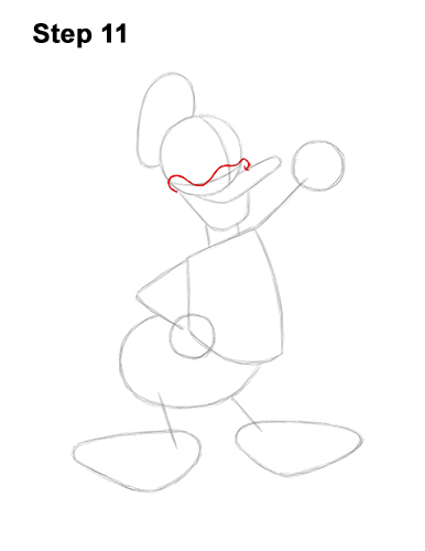 Draw Donald Duck Full Body 11 How to Draw Donald Duck Full Body 11