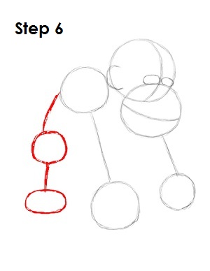 Draw Donkey Kong Draw Donkey Kong Step 6