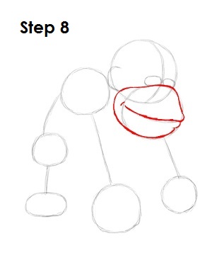 Draw Donkey Kong Draw Donkey Kong Step 8