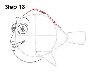 Dory Fish 13 Draw Dory Nemo 13