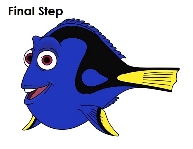 Dory Fish Last Draw Dory Nemo Last