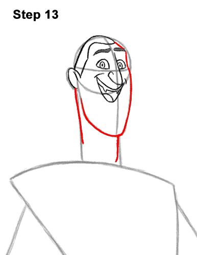 Draw Dracula Hotel Transylvania 13 How to Draw Count Dracula Hotel Transylvania 13