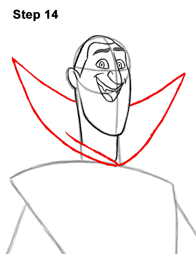 Draw Dracula Hotel Transylvania 14 How to Draw Count Dracula Hotel Transylvania 14