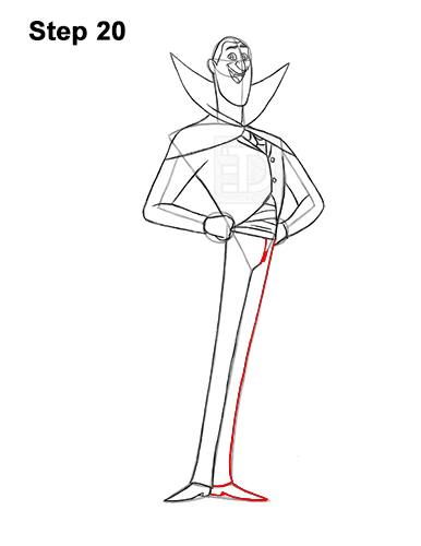 Draw Dracula Hotel Transylvania 20 How to Draw Count Dracula Hotel Transylvania 20