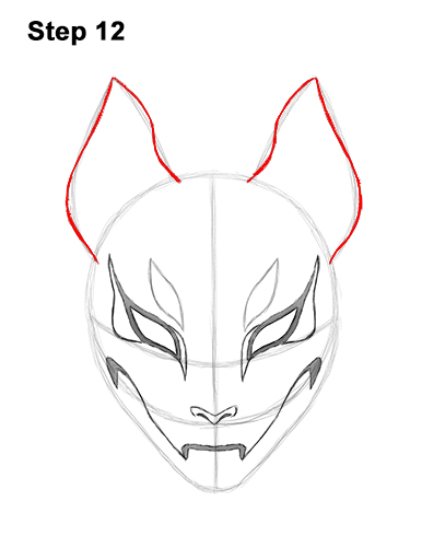 Draw Drift Mask Fortnite 12 How to Draw Fortnite Max Drift Skin Mask 12