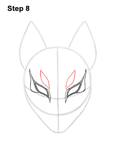 Draw Drift Mask Fortnite 8 How to Draw Fortnite Max Drift Skin Mask 8