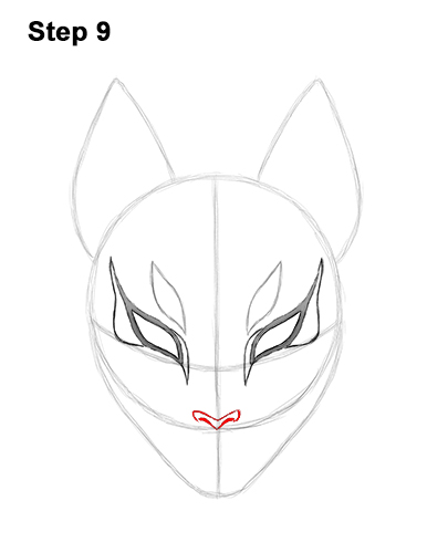 Draw Drift Mask Fortnite 9 How to Draw Fortnite Max Drift Skin Mask 9