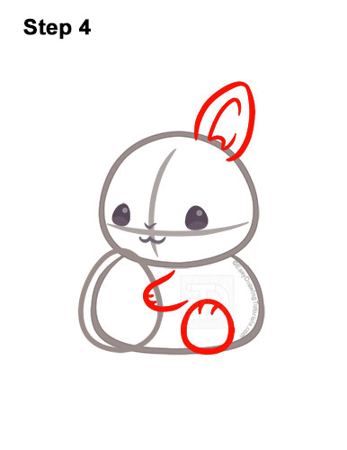 Draw Easter Bunny 4 How to Draw Easter Bunny Rabbit with Egg 4