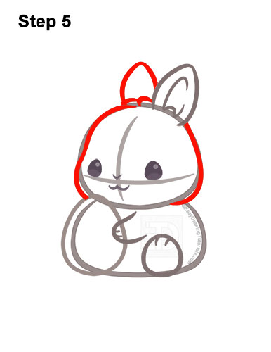 Draw Easter Bunny 5 How to Draw Easter Bunny Rabbit with Egg 5