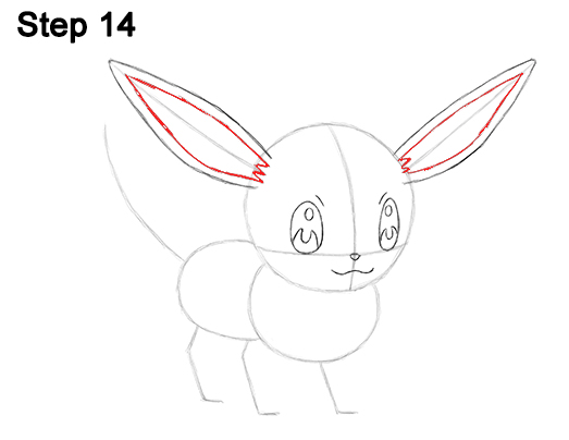 Eevee Pokemon Drawing 14 Draw Eevee Pokemon 14