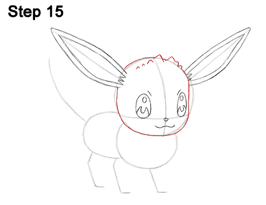 Eevee Pokemon Drawing 15 Draw Eevee Pokemon 15