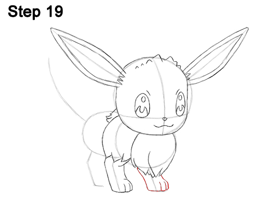 Eevee Pokemon Drawing 19 Draw Eevee Pokemon 19
