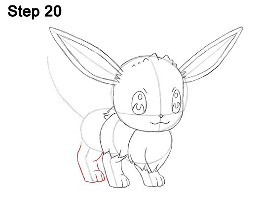 Eevee Pokemon Drawing 20 Draw Eevee Pokemon 20