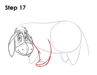 Eeyore Pooh Drawing 17 Draw Pooh Eeyore 17