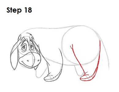 Eeyore Pooh Drawing 18 Draw Pooh Eeyore 18