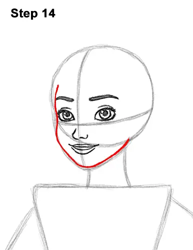 How to Draw Princess Elena of Avalor Full Body 14