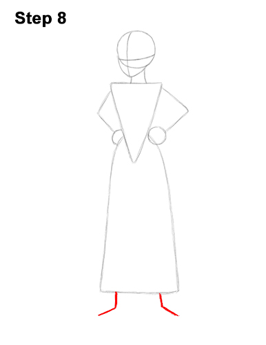 Draw Elena of Avalor 8 How to Draw Princess Elena of Avalor Full Body 8