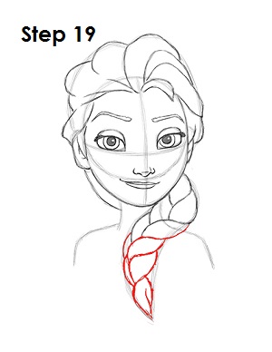 How To Draw Elsa Frozen