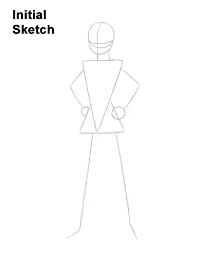 How to Draw Queen Elsa Frozen Two II Dress Outfit Full Body Guides Lines