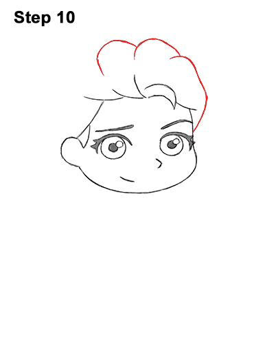 Mini Elsa Drawing 10 Draw Mini Chibi Cute Little Elsa Frozen 10